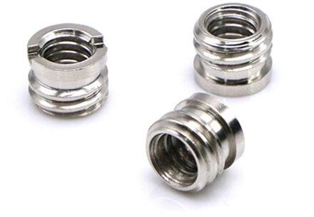 5 Pcs Camera Accessoire Vrouwelijke 1/4 "Naar Male 3/8" Conversie Schroef Adapter Statief Hoofd En Monopod Ball Head digitale Camera