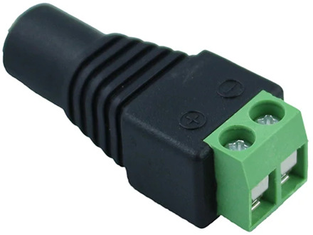 5 pcs DC Power female Connectors plug 5.5 x 2.1mm jack Adapter Power Supply connector For Led Strip Light 3528 5050 5630 5730