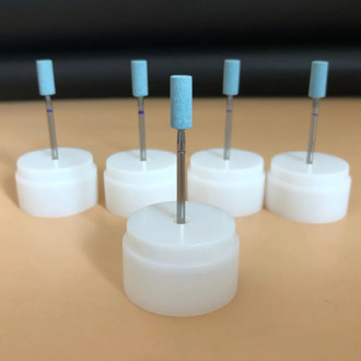 5 pcs dental lab ceramics diamond stone grinder zirconia full porcelian crowns polisher quick polishing good quality VD142C