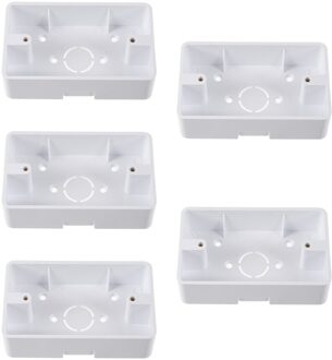 5 Pcs Doos Professionele Premium Duurzaam Vlamvertragende Junction Box Voor Indoor
