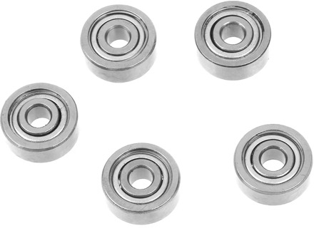 5 Pcs Double Sealed 3 x 10 x 4mm Deep Groove Ball Bearings 623Z