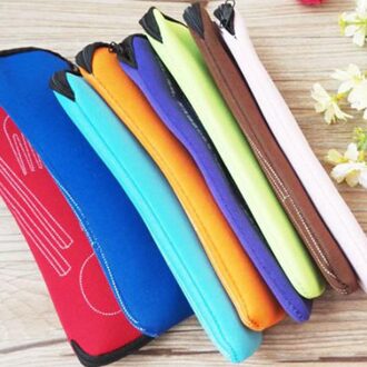 5 Pcs Draagbare Servies Zak Bestek Zak Diner Set Reizen Verpakking Opbergdoos Servies Picknick Vork Lepel Zak