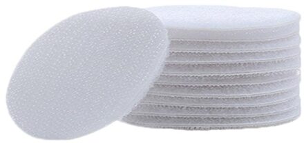 5 Pcs Dubbelzijdig Vaste Magic Sticky Ronde Zelfklevende Haak Lus Pads Non-Slip Houder Voor Sofa laken Tapijt Tafelkleed wit