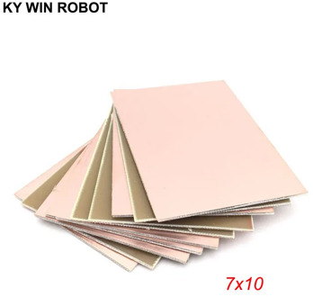 5 pcs FR4 PCB Single Side Copper Clad plate DIY PCB Kit Laminate Circuit Board 7x10cm