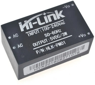 5 pcs HLK-PM01 AC-DC 220V to 5V Step-Down Power Supply Module Intelligent Household Switch Power Supply Module