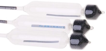 5 Pcs Hydrometer Tester Vintage Gereedschap Alcoholmeter Alcohol Meter Wijn Concentratie Meter 0-50 Hydrometer Alcohol Gereedschappen 69HF