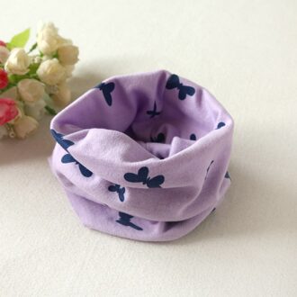 5 Pcs Kids Sjaal Bivakmuts Winddicht Halsbeenkap Hoofddeksels Hoofdbanden Bandana Antislip Ademend Gezicht Cover Paars