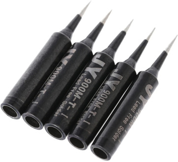 5 Pcs Lead Free Replacement Soldering Solder Iron Tips 900M-T-I For Hakko Saike 936 852d+ 909D 831B