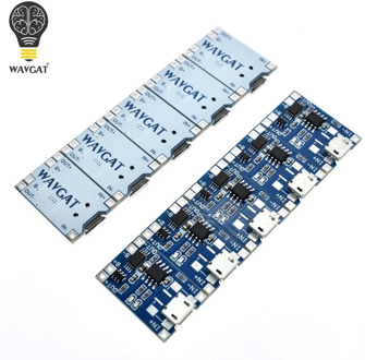 5 pcs Micro USB 5V 1A 18650 TP4056 Lithium Battery Charger Module Charging Board With Protection Dual Functions 1A Li-ion