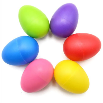 5 Pcs Musical Sound Egg Baby Plastic Percussion Maracas Shaker Toddler Children Toy Colorful Musical Instrument