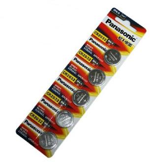5 pcs Panasonic Button cell CR1620 Battery cmos 3V - small