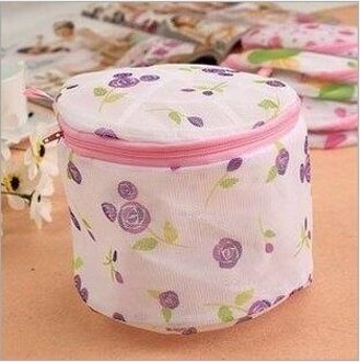 5 Pcs + Lot + Vouwen Persoonlijke Verzorging Zakken Beha Witte Riem Monteren Beha Zorg Waszak Ondergoed Opslag Mand Roze