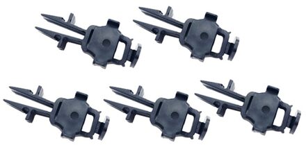 5 Pcs Radiator Core Ondersteuning Bovenste Deflector Retainer Voor Range Rover LR2 Evoque LR002228