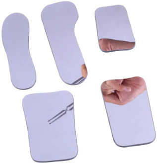 5 PCS/SET Dental Orthodontic Dental Photography Double-Sided Mirrors Dental Tools Glass Material Dentistry
