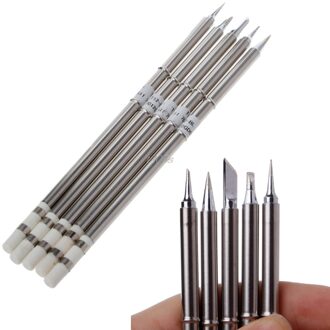 5 Pcs T12 Serie Soldeerbout Tips Voor Hakko FX951 Bakon 950D Soldeerstation Lassen Tips T12