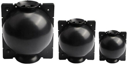 5 Pcs Verstelbare Plant Zaad Wroeten Bal Enten Wroeten Groeiende Doos Fokken Case Voor Indoor Hydrocultuur Tuin 5stk zwart 5cm