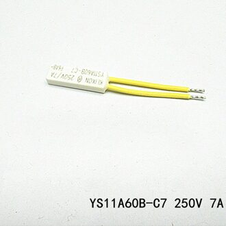 5 Pcs YS11A60B0-C7 Normaal Gesloten Temperatuurregeling Thermische Schakelaar 60 ℃ Thermische Bescherming Thermostaat 5 stk