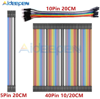 5 Pin 10 Pin 40 Pin 10CM 20CM Male to Male to Female to Female Dupont Line Cable Breadboard Jumper Wire Connector For Arduino