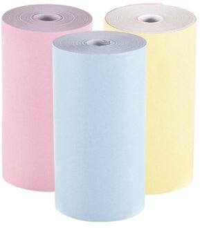 5 Rollen Thermisch Papier Roll 57X30mm Voor Peripage A6 Pocket Thermische Printer Voor Paperang P1 Mini Photo Printer