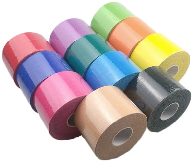 5 Rolls Kinesiology Tape Athletic Recovery Self-adhesive Elastic Bandage Sport Taping For Ankle Shoulder Knee Back breast lift