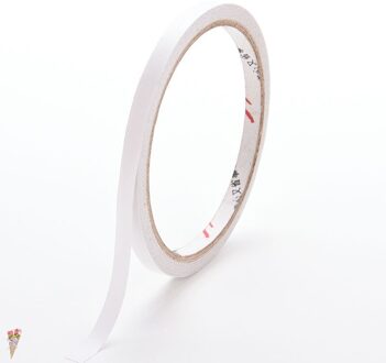 5 Rolls/set Dubbelzijdige Tape 6mm Plakband Sterke Lijm Sticker voor Kantoorbenodigdheden