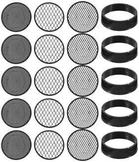 5 Sets/20Pcs Mesh Tuinieren Zeef Tuin Planten Zand Steen Filter Schifting Pan