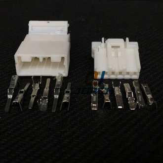 5 sets 6 Pin Electric Motorcycle Plug Female Male Automotive Connector 174930-1 174923-1