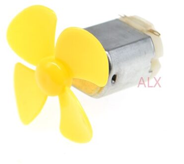 5 SETS dc MICRO 130 reductiemotor met fan blade Kleine propeller 3-6 V VOOR ARDUINO DIY experiment 3 V 6 v