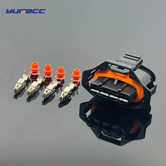 5 sets Kit 4 pin way waterproof automotive connector car Boschs Oxygen Sensor Plug 1928403736