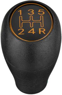 5 Speed Pookknop Voor Peugeot 504 505 309 205 Gti Cti Handmatige Hendel Shifter Handvat Stok Plastic Auto accessoires geel