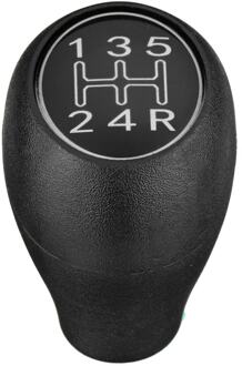 5 Speed Pookknop Voor Peugeot 504 505 309 205 Gti Cti Handmatige Hendel Shifter Handvat Stok Plastic Auto accessoires Zilver