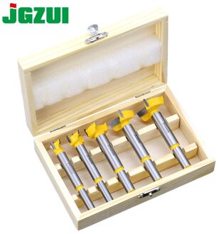 5 st Forstner Tips Scharnier Boring Boor Set voor Timmerwerk Hout Venster Hole Cutter Vijzel Houten Boren Dia 15 20 25 30 35mm
