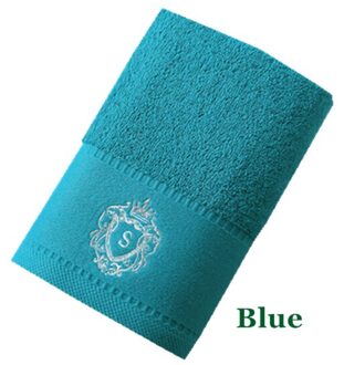 5 Sterren Luxe Hotel Satijn Handdoek Badkamer 100% Katoen Paar Douche Voor Thuis 35*78 Cm Wit blauw Grijs 3 Colourtowel T39