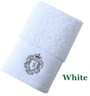 5 Sterren Luxe Hotel Satijn Handdoek Badkamer 100% Katoen Paar Douche Voor Thuis 35*78 Cm Wit blauw Grijs 3 Colourtowel T39