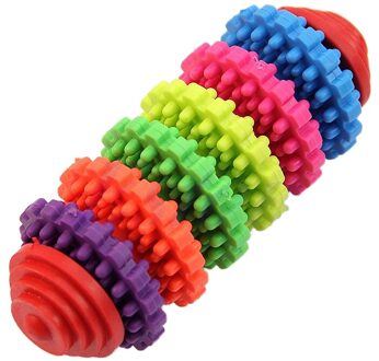 5 Stijlen Gear Vorm Hond Spelen Speelgoed Kleurrijke Hond Speelgoed Puppy Hond Dental Tandjes Gezonde Bite Chew Speelgoed Huisdier hond Product Speelgoed 6