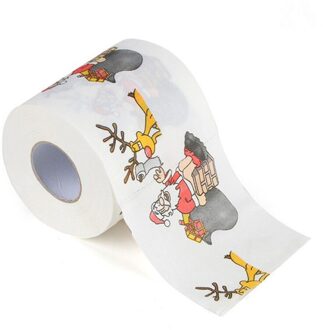 5 Stijlen Kerstman Tissue Papieren Handdoeken Kerstversiering Xmas Santa Kamer Wc Papier Decor TXTB1 01