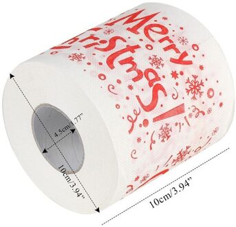 5 Stijlen Kerstman Tissue Papieren Handdoeken Kerstversiering Xmas Santa Kamer Wc Papier Decor TXTB1 03