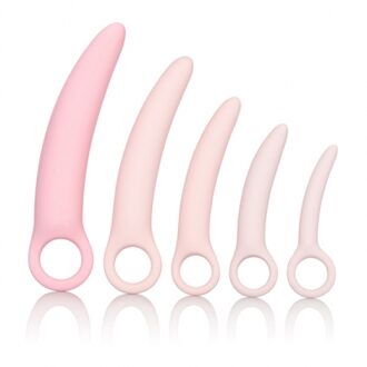 5 Stimulatoren - dildo - roze