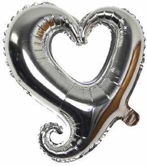 5 stks 18 inch Hartvorm Folie Ballonnen Bruiloft Gelukkige Verjaardag Party Nieuwjaar Ballon Event Viering Souvenirs Gunsten 5stk-2