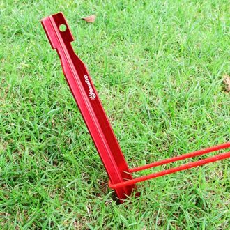 5 Stks 25 cm Verlengen Aluminiumlegering Driehoek Haringen Luifel Nagels Tent Accessoires Zand Sneeuw Modder Grond Stake Camping apparatuur