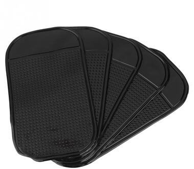 5 stks Auto Antislip Sticky Anti-Slide Grip Pad Dash Mobiele Telefoon mp3mp4 Pad GPS Houder Zwart mat Auto Interieur Accessoires