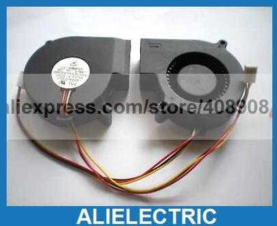 5 stks Borstelloze DC Cooling Ventilator 7525 5 v 3 Draden 75x25mm