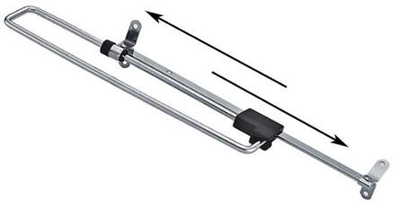 5 stks Garderobe hangering staaf mode metalen telescopische opknoping kleren staaf closet glijdende rekken zakken tie zijden sjaal houder rack 250MM