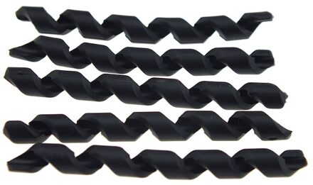 5 Stks/pak Fiets Remkabel Behuizing Bescherming Rubber Fiets Frame Bescherming Remleiding Shift Kabel Plastic Rubber Mouwen zwart