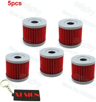 5 stks/pak Oliefilter Voor Lifan Zongshen Loncin CB250 Motor 150cc 200cc 250cc Dirt Pit Bike