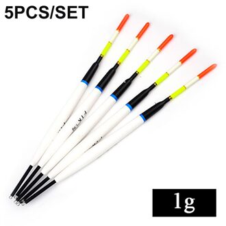 5 Stks/partij 1/2/3G Bobber Vissen Vlotter Barguzinsky Fir Boei Lengte 17Cm-19Cm drijft Voor Karper Visgerei Accessoires A0015-A