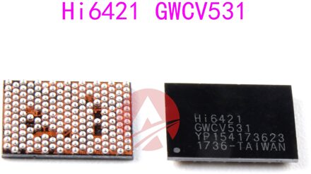 5 Stks/partij 100% HI6421GWC V531/520/510/530 HI6421 Power Ic Voor Huawei MATE9 MATE8 P9 Honor 8