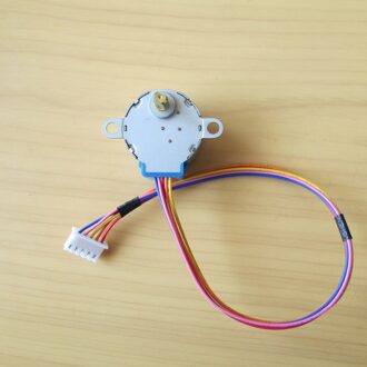 5 stks/partij 28BYJ-48 motor de passo Stappenmotor voor DC 5 V 4 Fase Stappenmotor Reduction Lood 25 cm