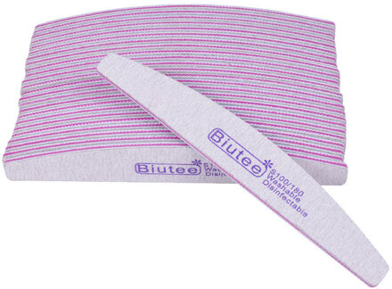 5 Stks/partij Biutee 100/180 Nagelvijl Schuren Buffer Block Pedicure Manicure Buffing Polish Beauty Tools Professionele Nagelvijlen