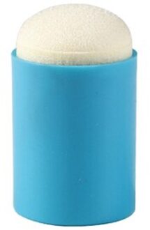 5 Stks/partij Creatieve Vinger Spons Daubers Stempelkussen Postzegels Voor Diy Scrapbooking Schilderen Gereedschap Ambachten Blauw